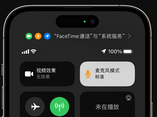 永丰苹果授权维修网点分享iPhone在通话时让你的声音更清晰 