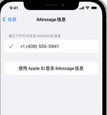 永丰apple维修iPhone上无法正常发送iMessage信息 