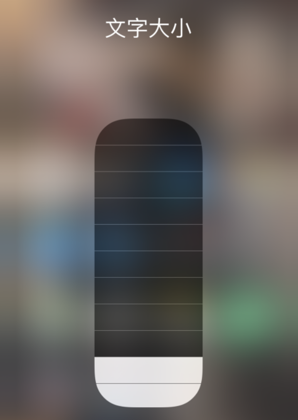 永丰苹果手机维修分享小技巧：在 iPhone 控制中心快速调节字体大小 